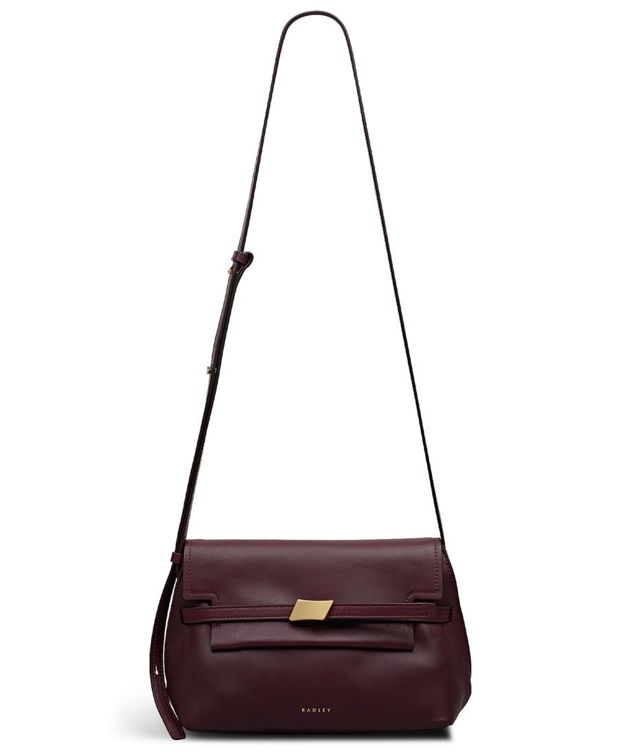

Маленькая сумка через плечо Christina с откидной крышкой Radley London, Dark Cherry