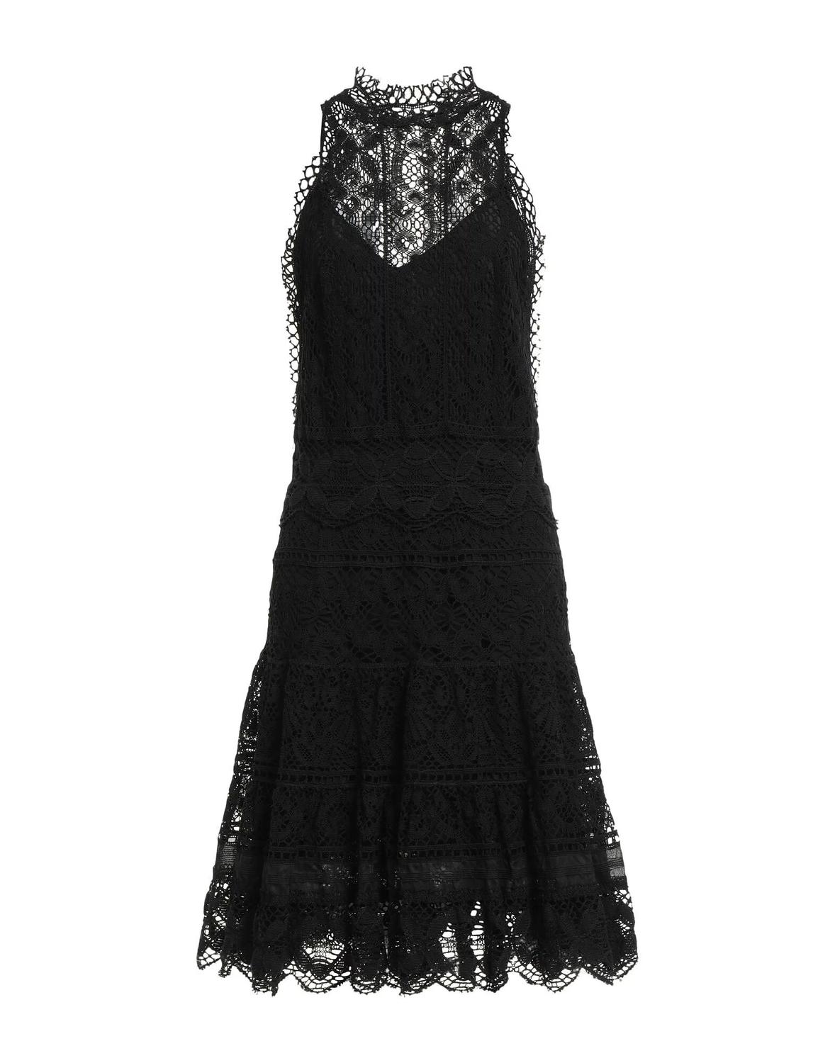 

Платье миди Ermanno Scervino, черный