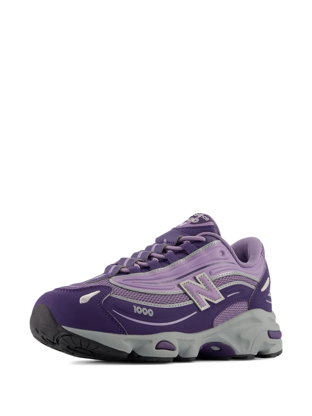 Кроссовки из панелей 1000 New Balance Kids, фиолетовый — фото 3