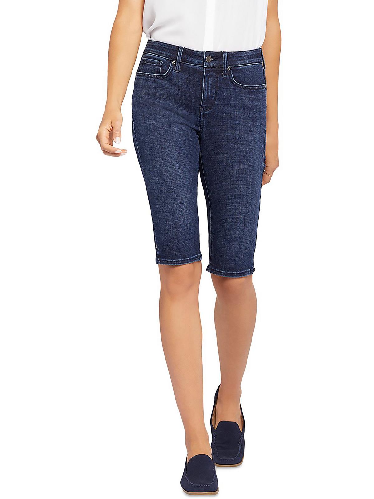 

Женские джинсовые шорты Petites Denim Slimming NYDJ, цвет inspire