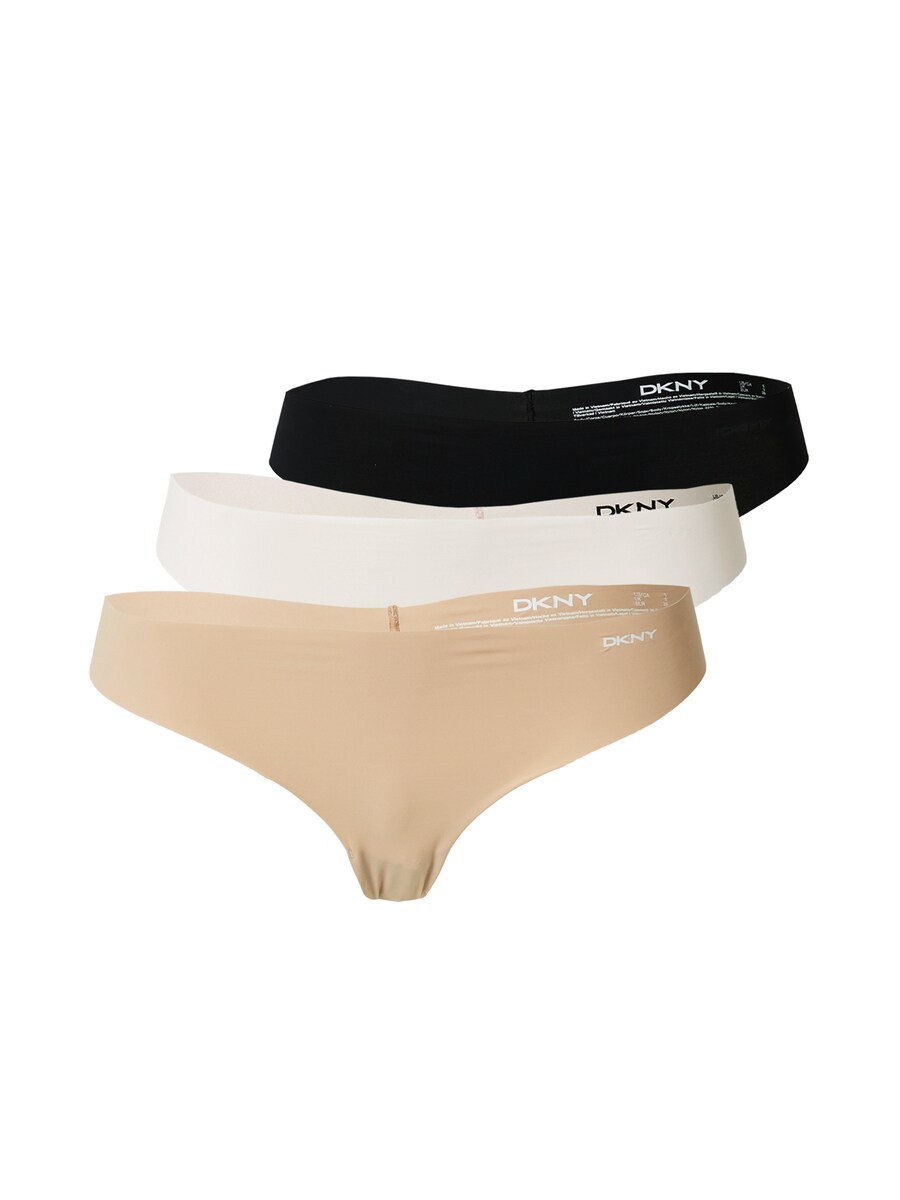 

Трусы DKNY Intimates, Beige/Black/White