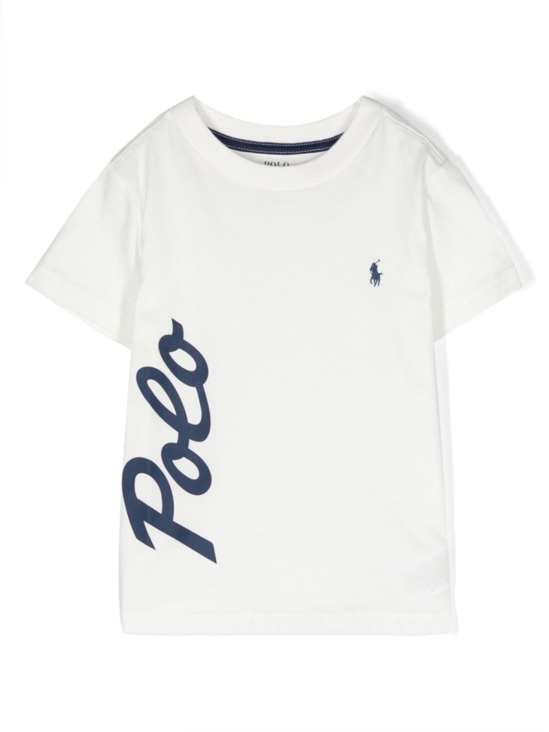 

Футболка с логотипом Polo Pony Ralph Lauren Kids, белый