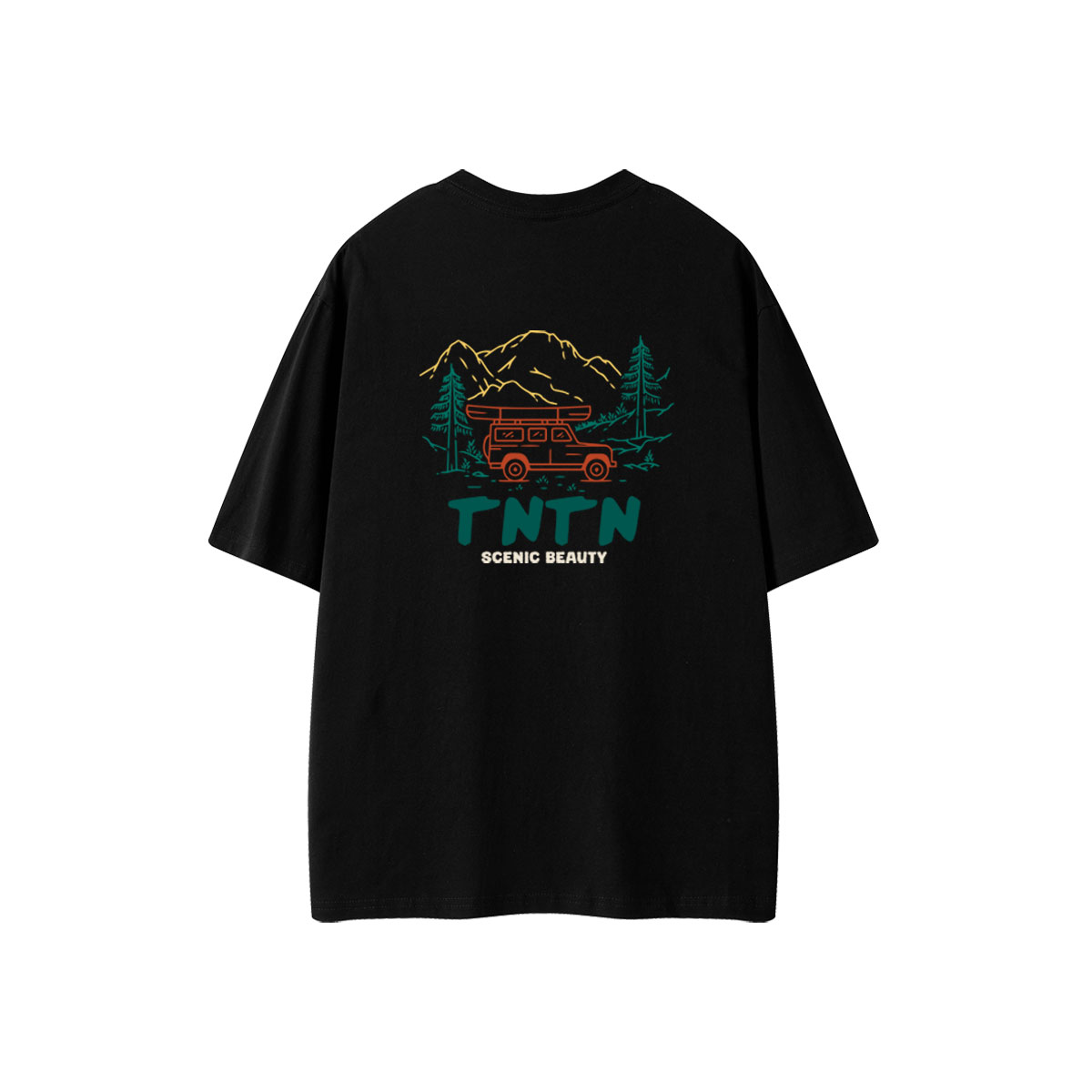 

Футболка унисекс TnTn, черная