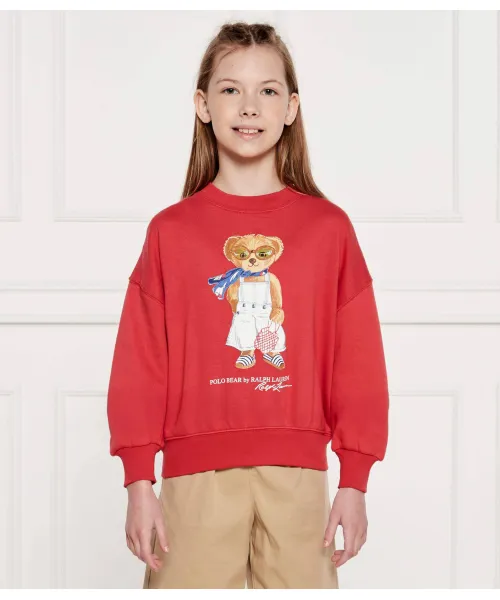 

Толстовка Loose fit Polo Ralph Lauren, красный