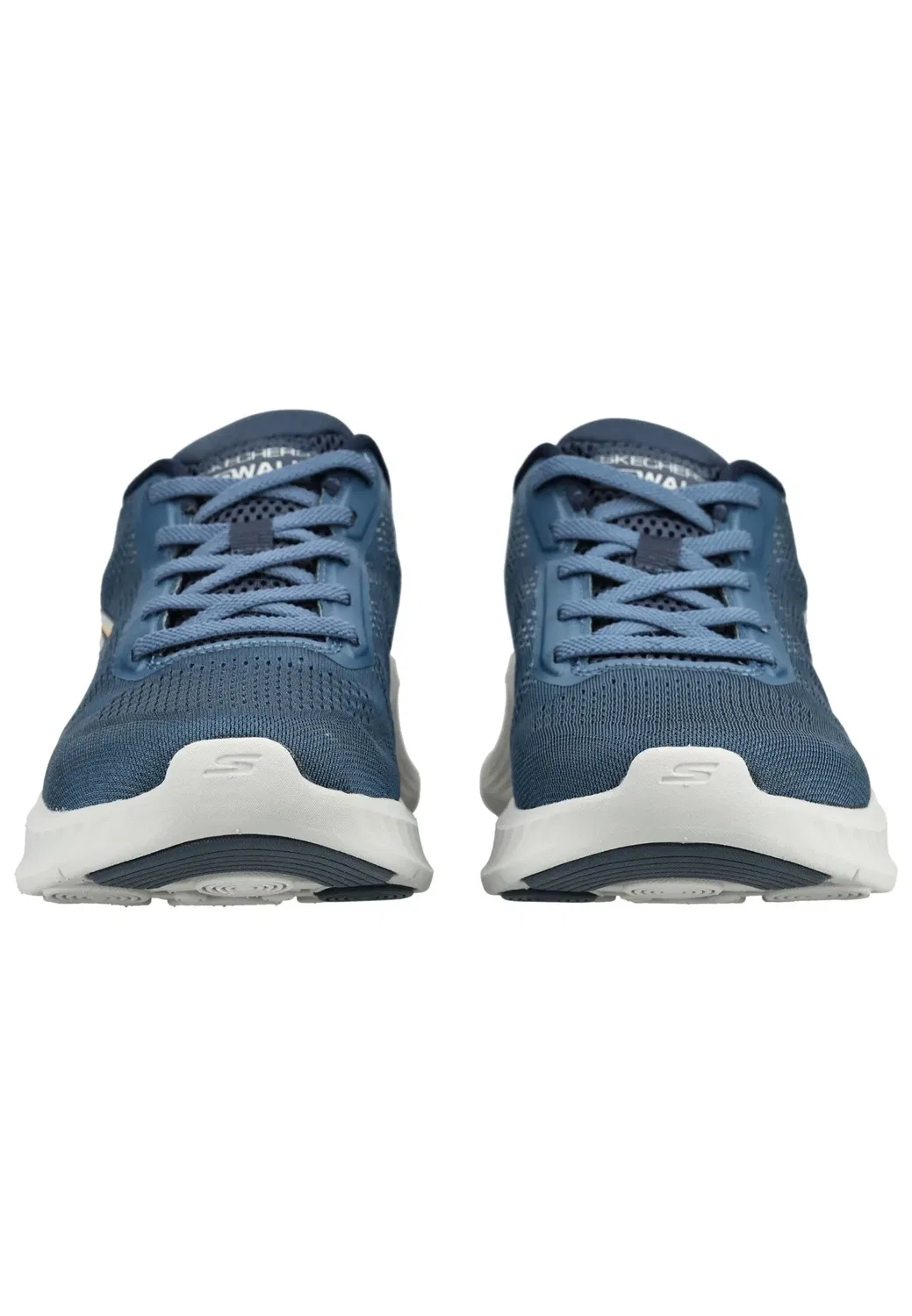 Сникерсы низкие с вставным стелькой Skechers, navy — фото 4