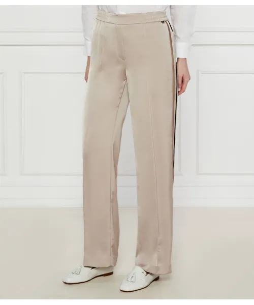 

Атласные брюки Вашингтон Flare fit Marc Cain, бежевый
