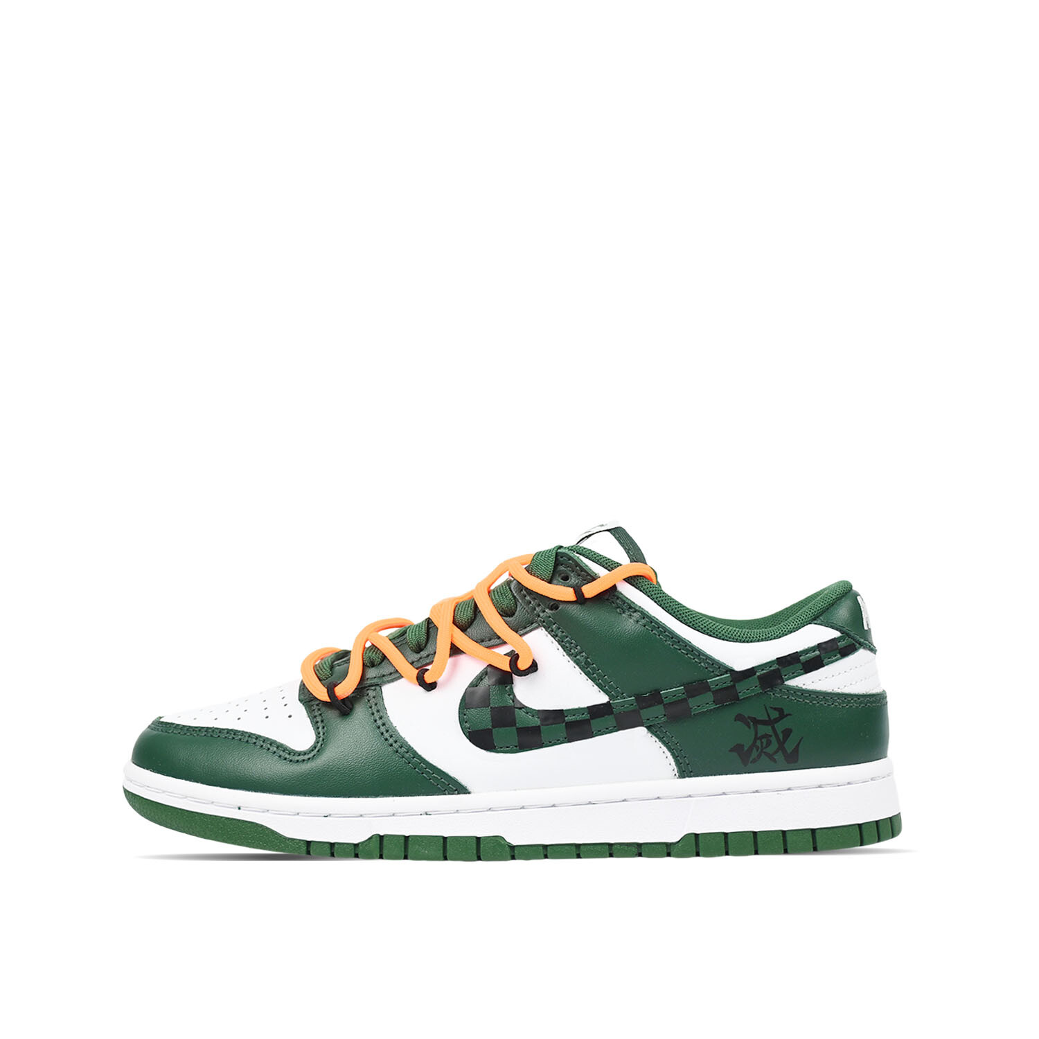 

Кроссовки для скейтбординга Dunk унисекс с низким верхом, белый/зеленый Nike