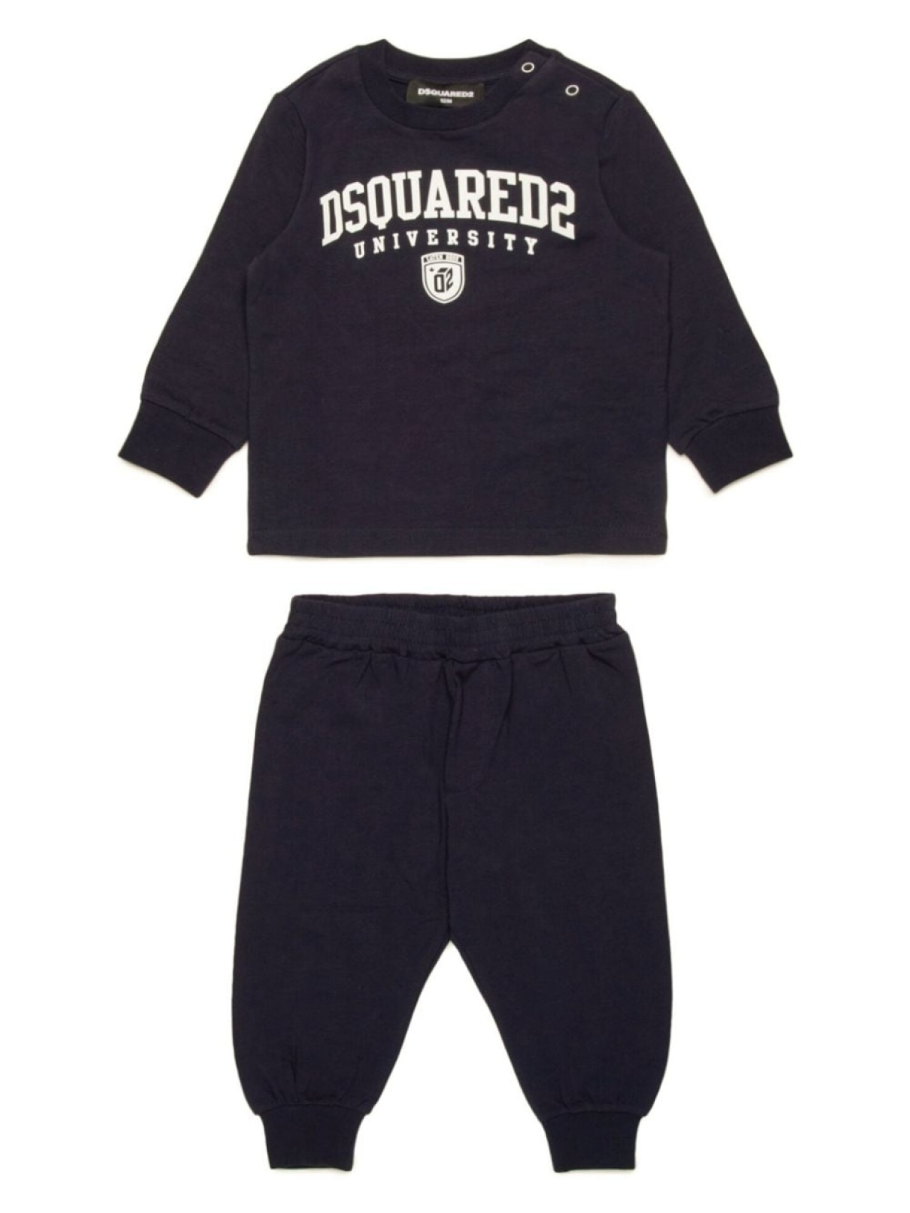 

DSQUARED2 KIDS спортивный костюм из джерси с логотипом, синий