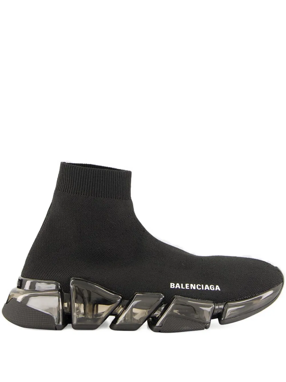 

Высокие кеды Speed 2.0 из переработанного трикотажа BALENCIAGA, черный