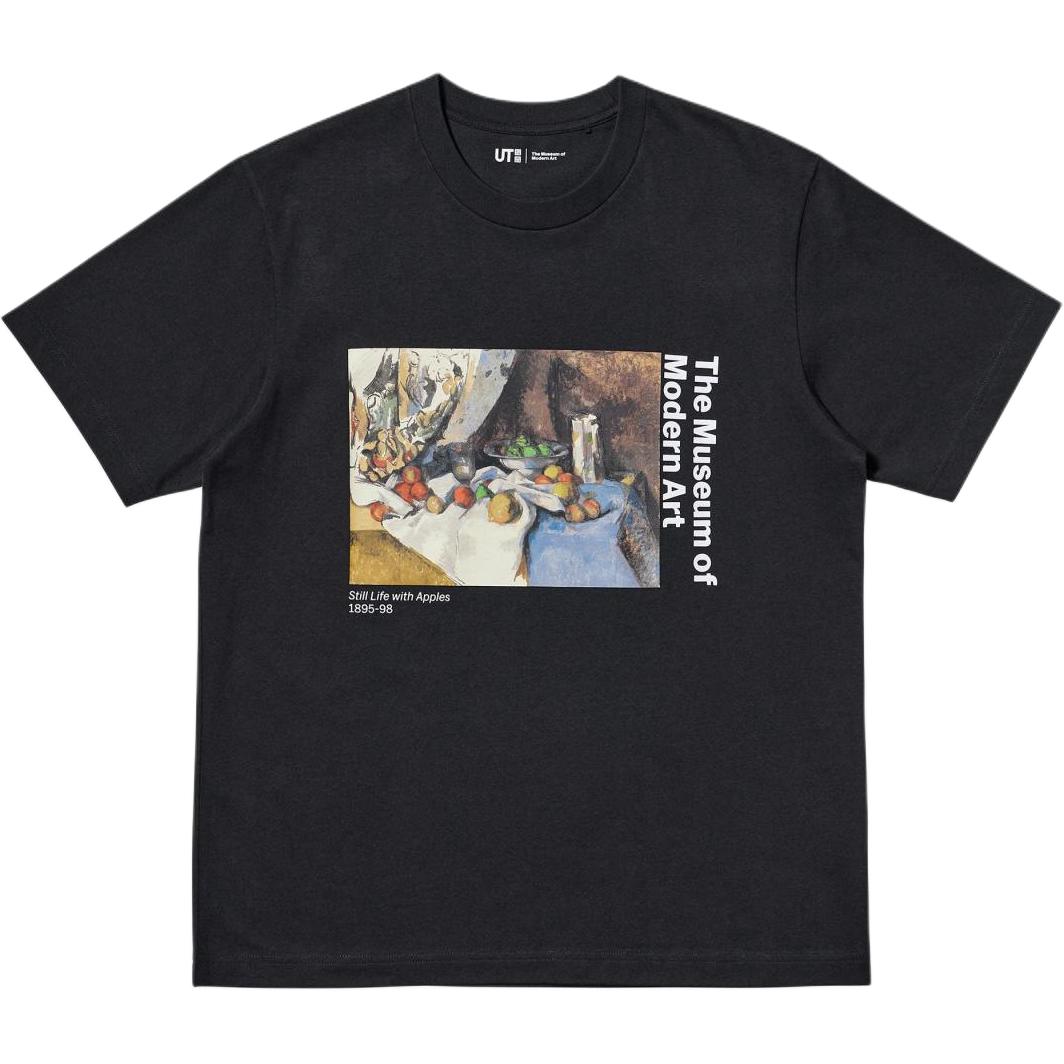 

UNIQLO Футболка Unisex Black Crew Neck Moderate