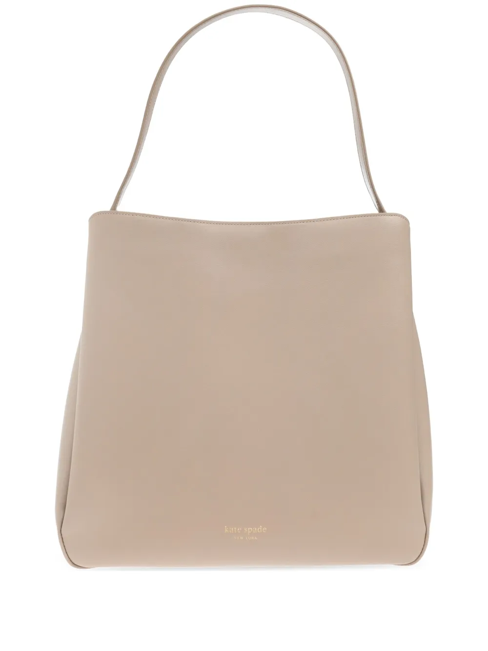 

Кожаная сумка-тоут Kate Spade, нейтральный