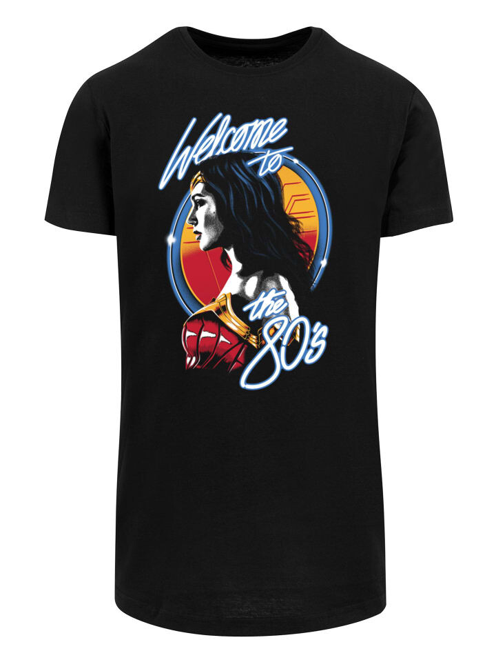 

Футболка F4NT4STIC DC Comics Wonder Welcome To The 80s, черный