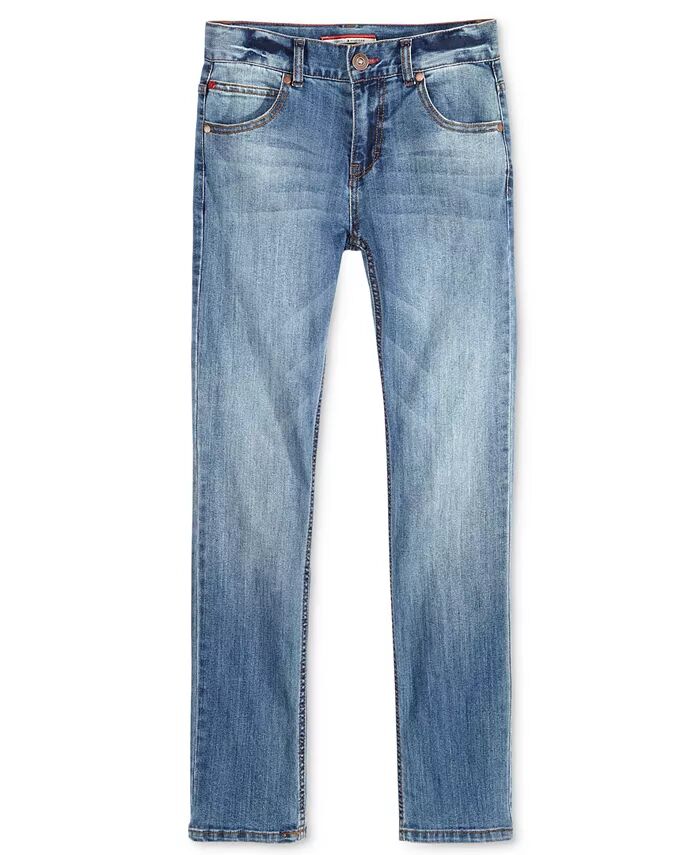 Джинсы прямого кроя Stone Blue для больших мальчиков Tommy Hilfiger — фото 3