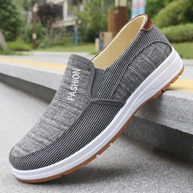 Лоферы повседневные, дышащие, Loafers & Slip-Ons, Grey Sibysmon — фото 3