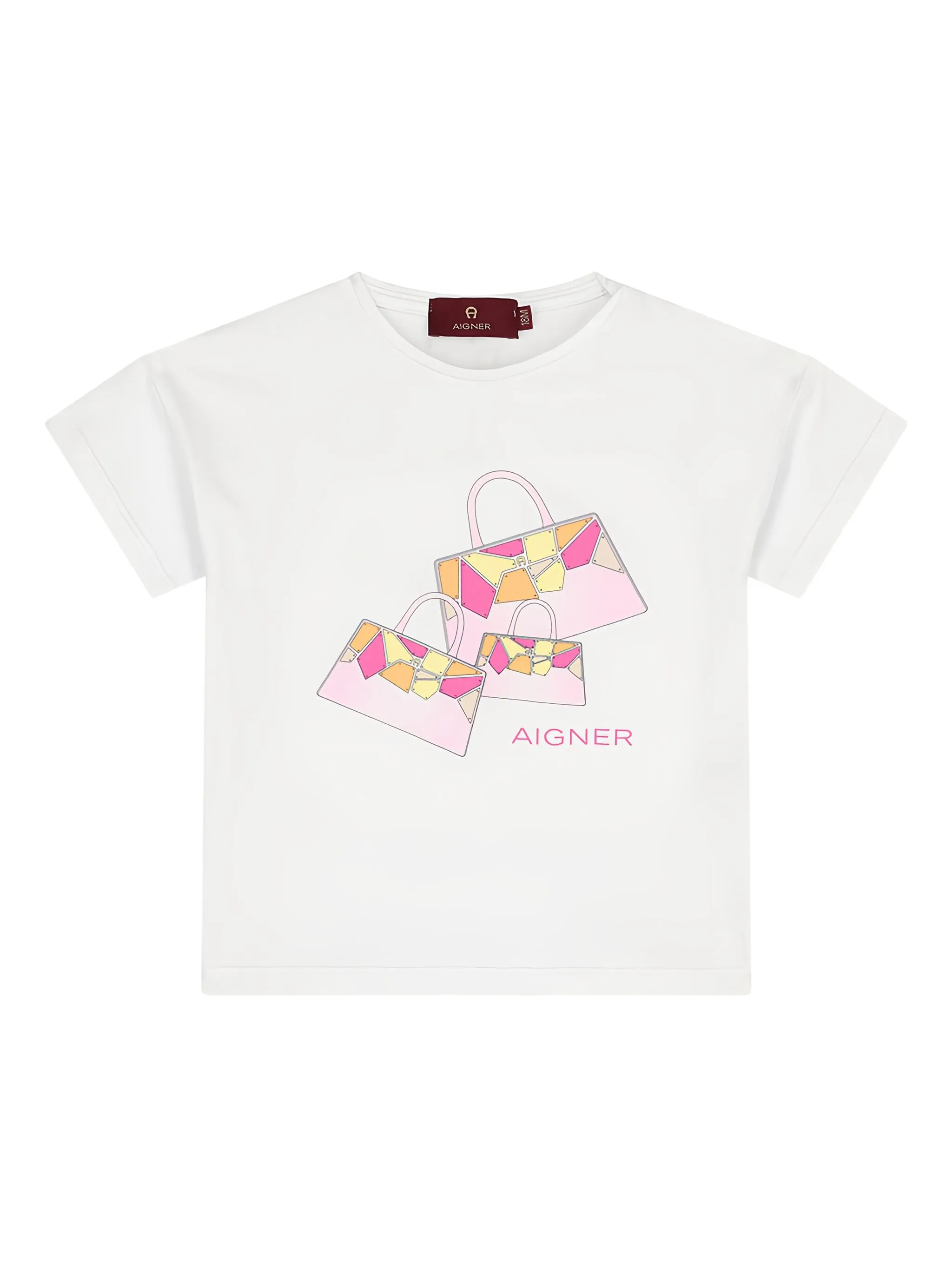 

Футболка с логотипом Aigner Kids, белый