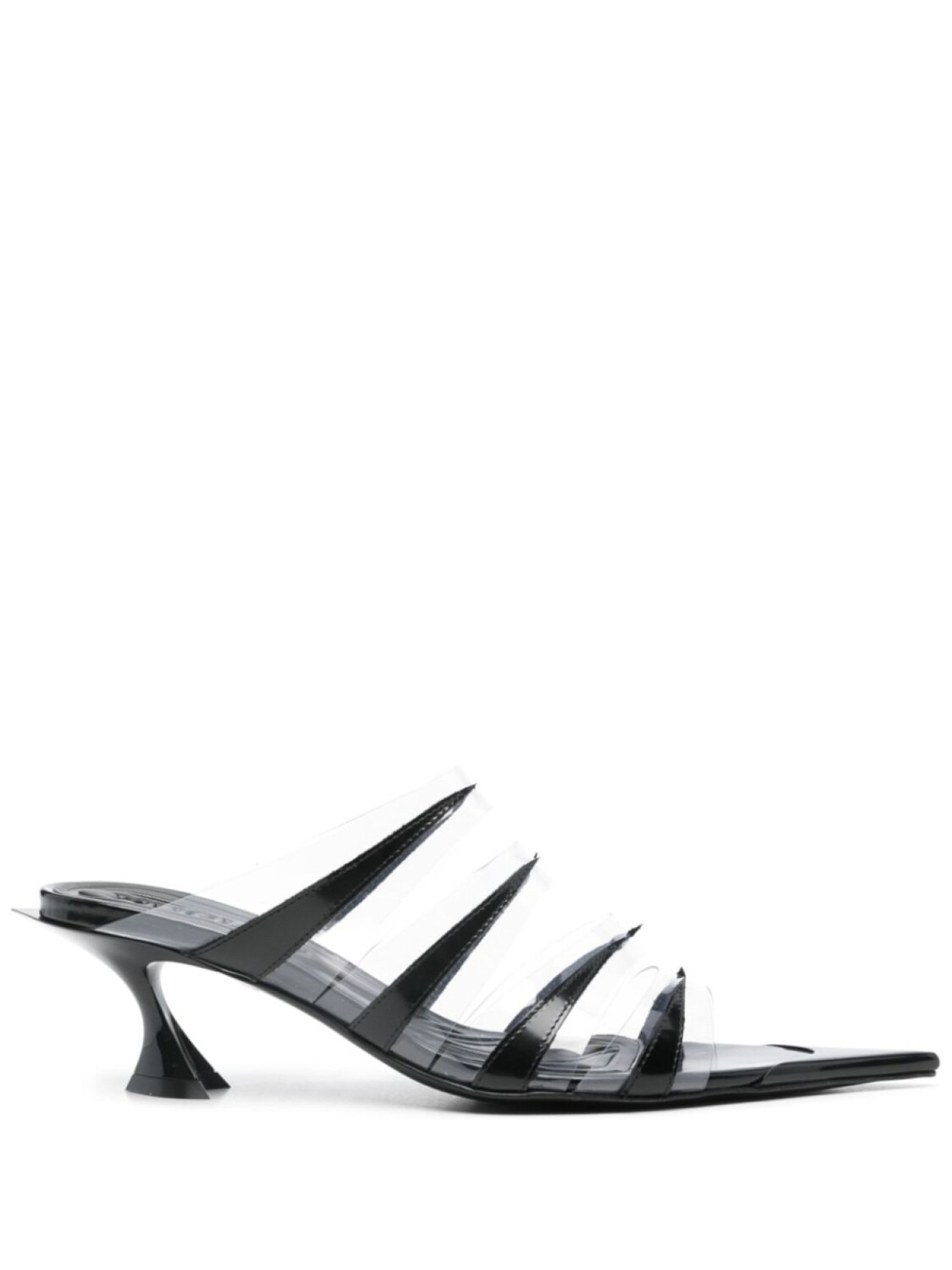 

55мм мюли Mugler, белый