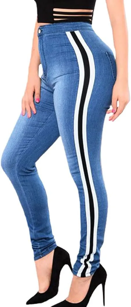 

Женские джинсы с высокой талией и эффектом подтяжки ebossy