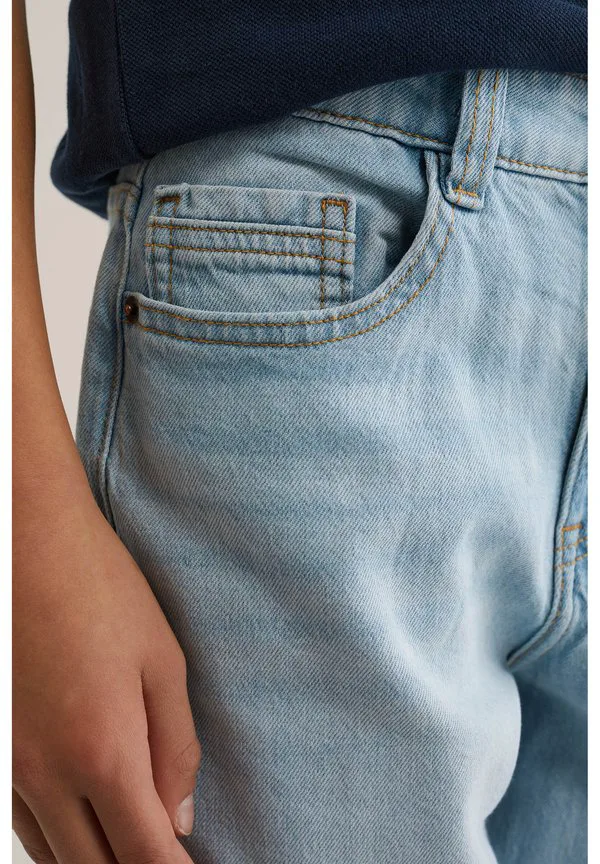 Джинсы свободного кроя blue ridge We Fashion, Light Blue — фото 3