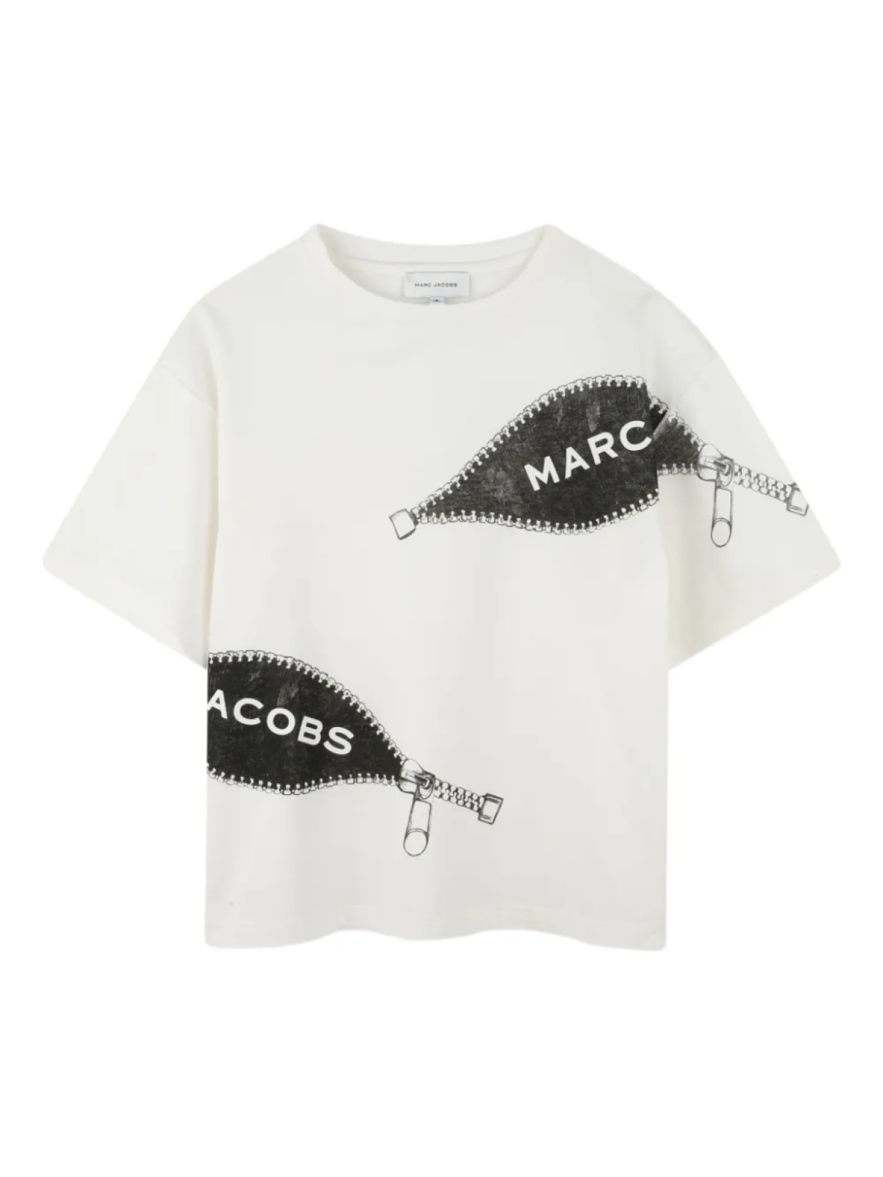 

Marc Jacobs Kids футболка с графичным принтом, белый