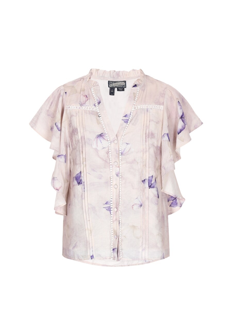 

Блуза DreiMaster Vintage Vintage, цвет Lilac/Mauve/Dark purple