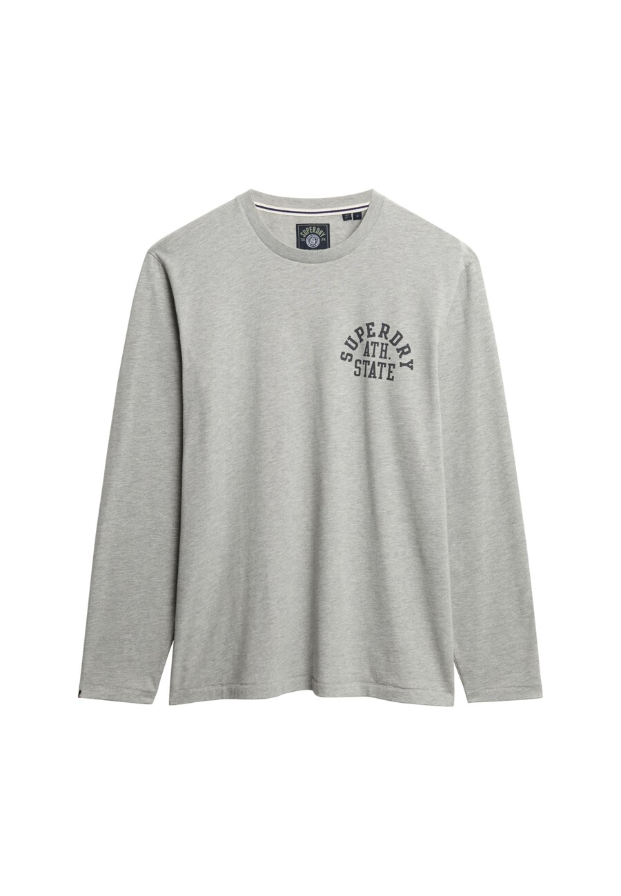

Рубашка Superdry Athletic Essentials, пятнистый серый