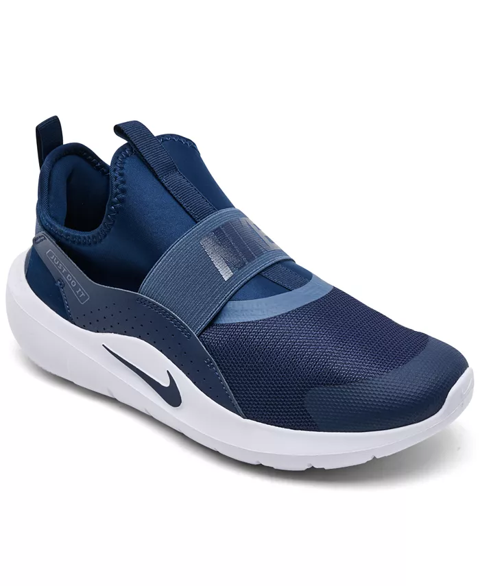 

Беговые кроссовки Big Kids Flex Runner 4 Slip-On от Finish Line Nike, синий