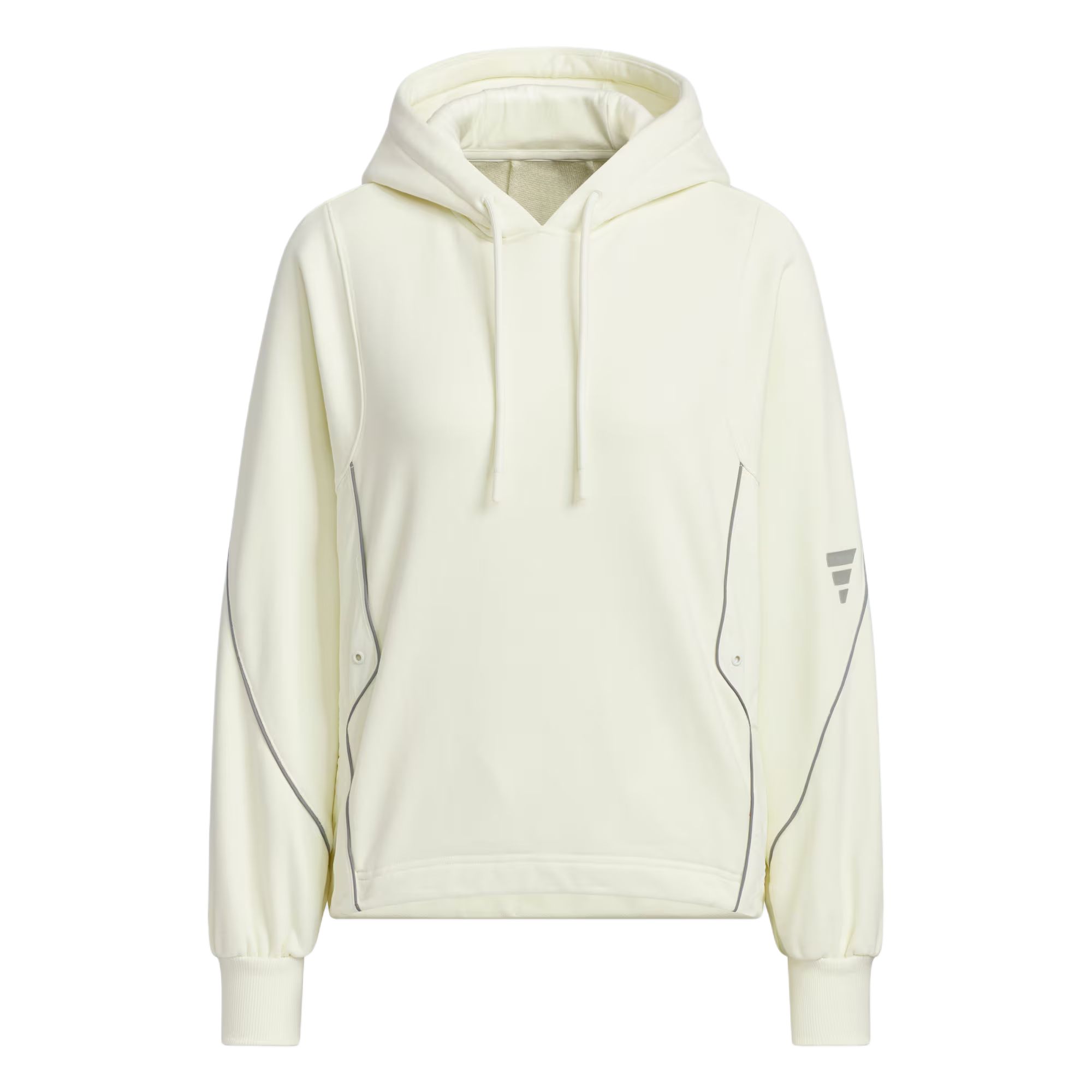 Футболка с капюшоном женская цвета слоновой кости Adidas — фото 2