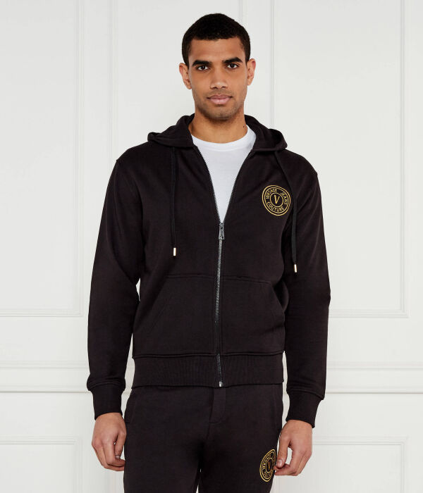 

Толстовка Versace Jeans Couture, черный / золотой