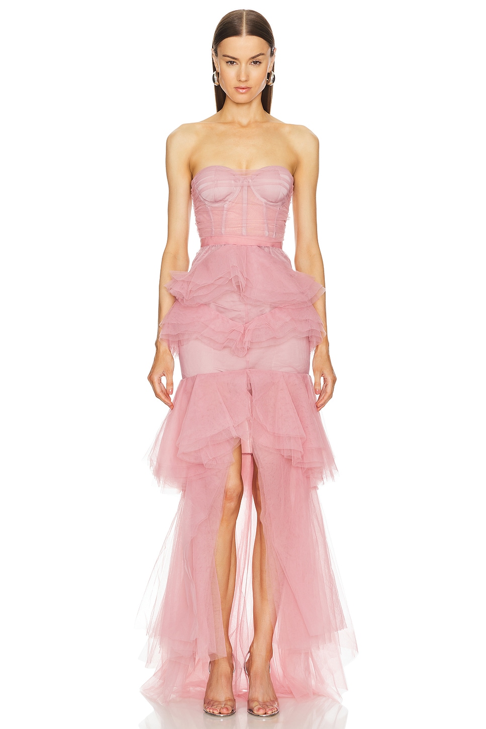 

X revolve алай платье Michael Costello, лиловый