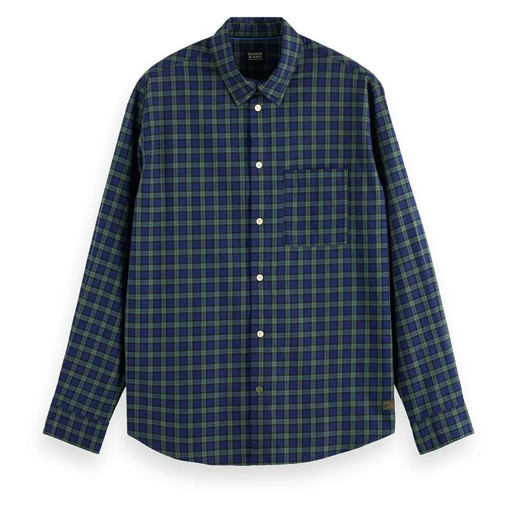 

Рубашка Scotch & Soda 178403, зеленый/синий