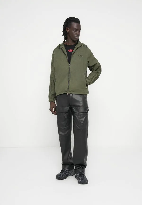 Куртка stitch для межсезонья Diesel, Olive — фото 2