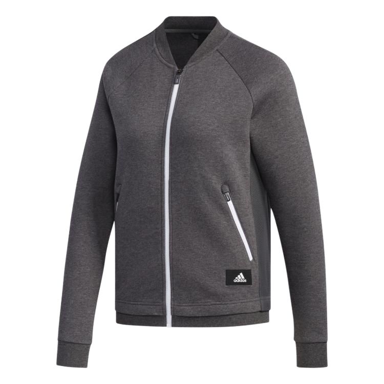Куртка женская Dark Heather Gray/Pure Gray Adidas — фото 2