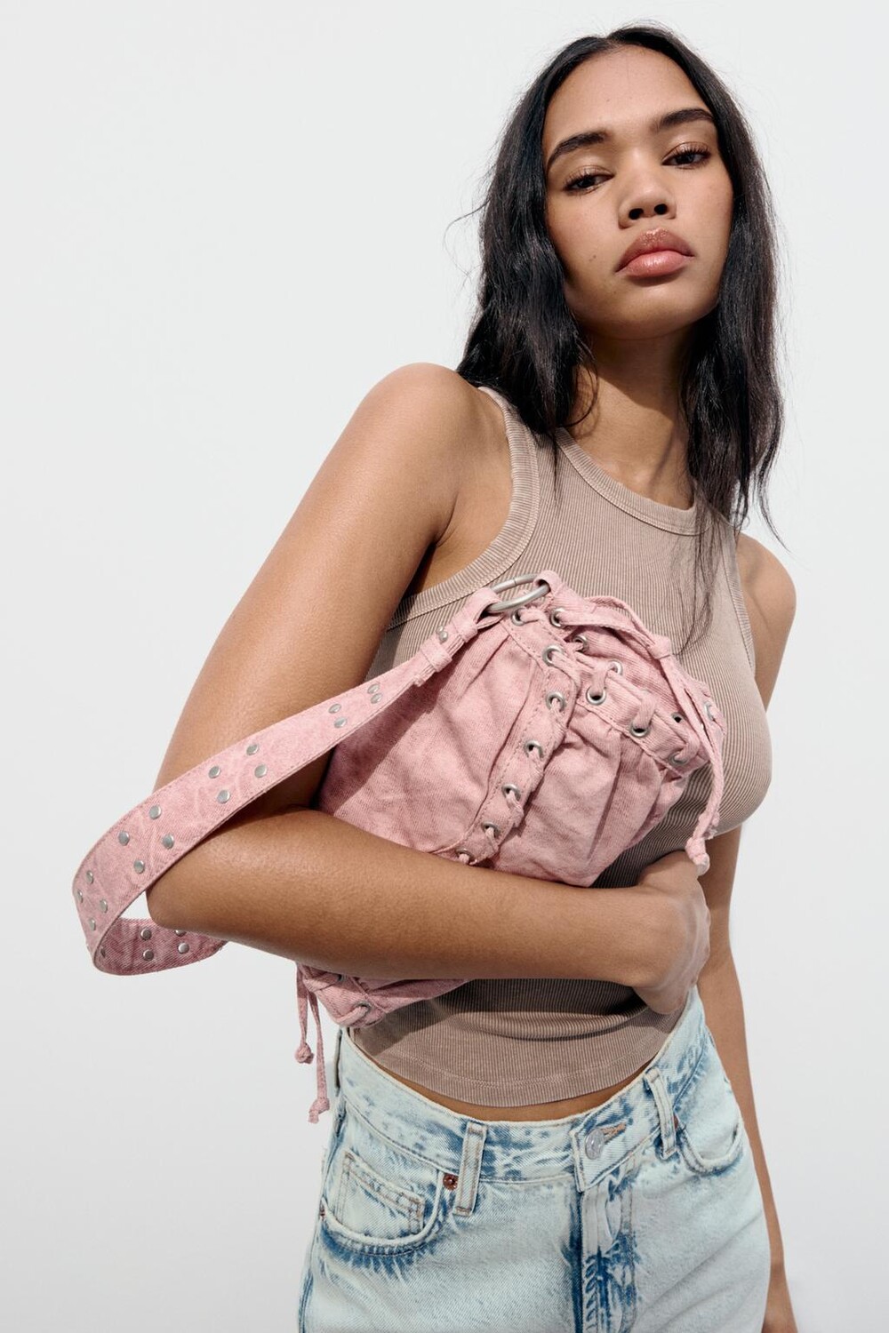 

Рюкзак ZARA, розовый