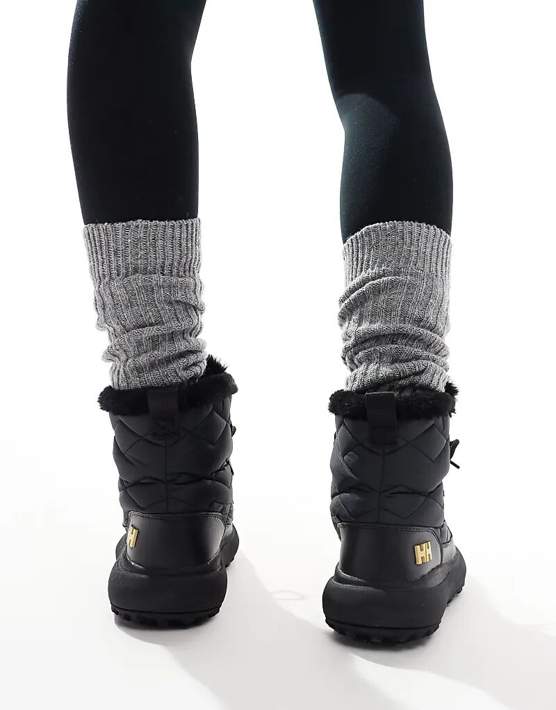 Ботинки женские Helly Hansen Willetta 2 mid короткие с мехом, серый — фото 3