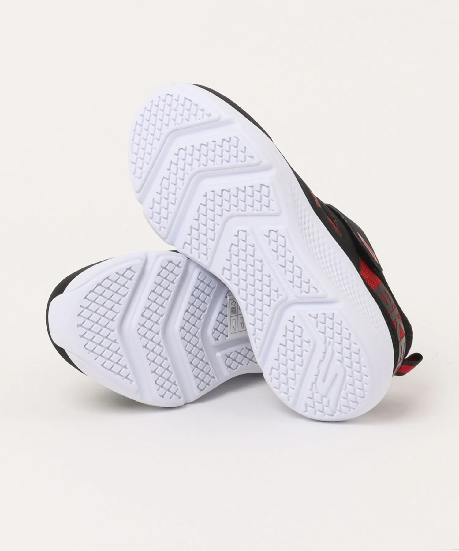 Детские кроссовки SKECHERS GO RUN ELEVATE - ASTONISHING чёрно-красные — фото 3