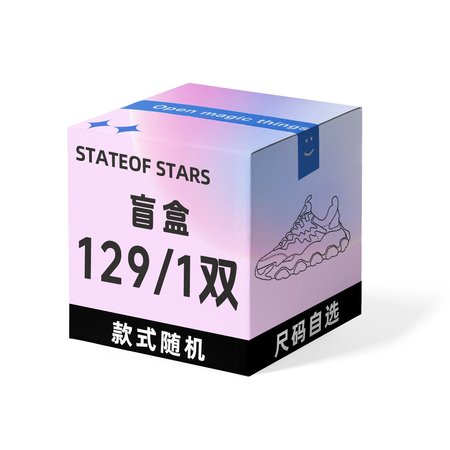 

Кроссовки унисекс с низким верхом Stateof Stars, цвет Random style*1
