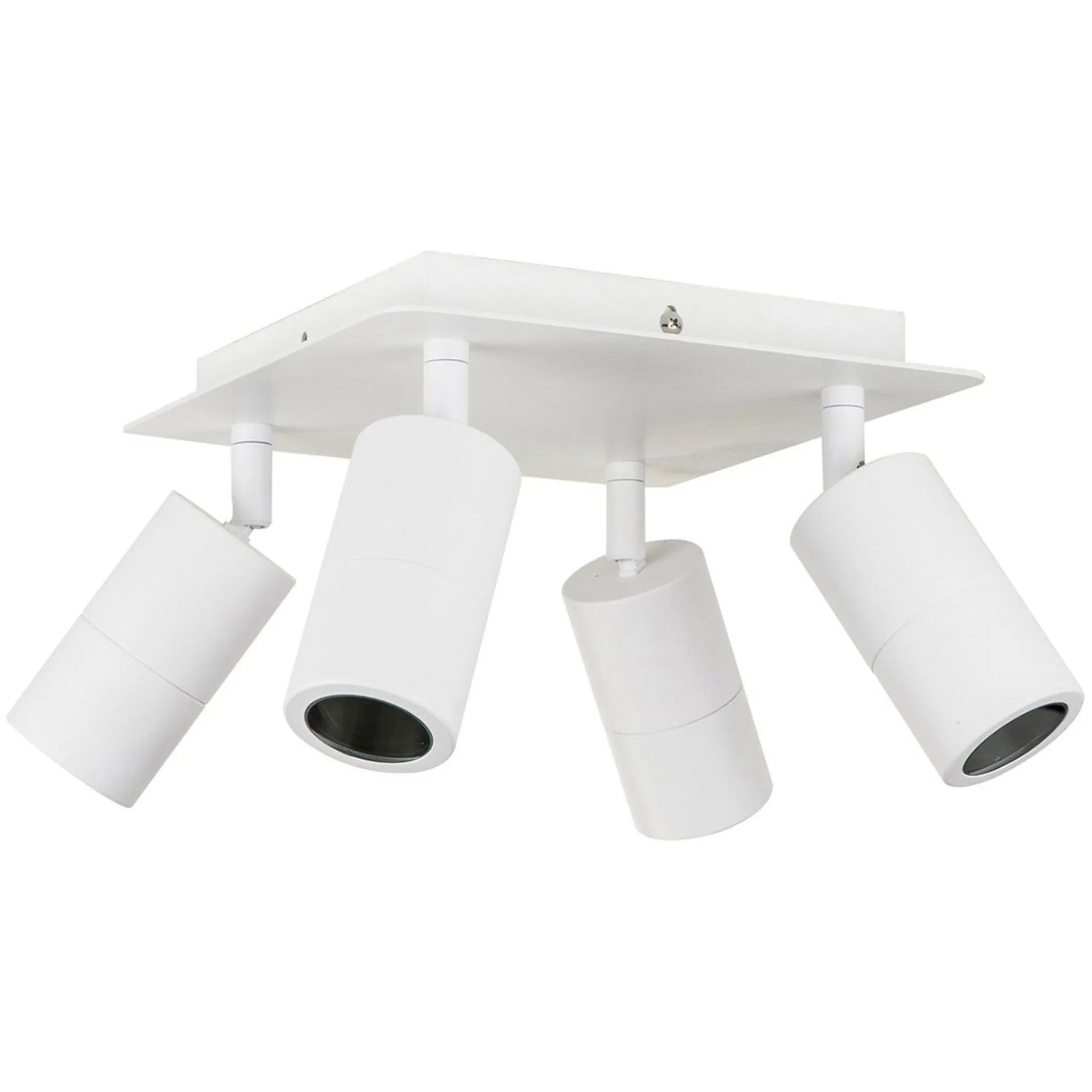 

Havit Lighting Светодиодный потолочный светильник «TIVAH», 4 лампочки, лампа GU10 | Лампы можно менять, белый