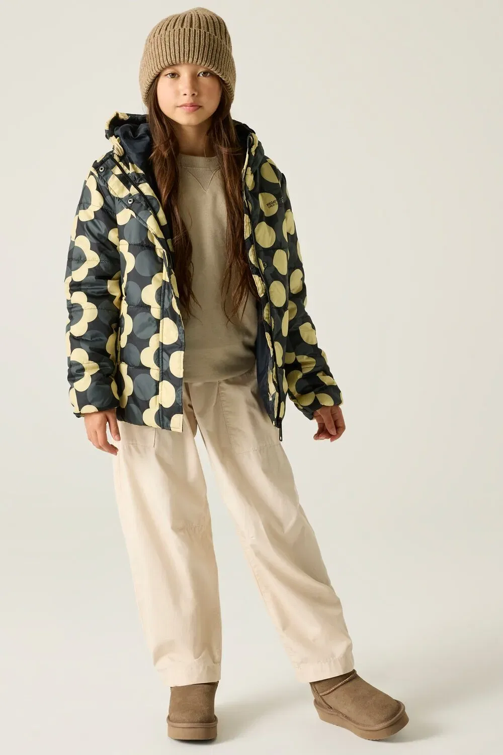 Детская куртка с принтом Orla Kiely, Regatta, мультиколор — фото 3