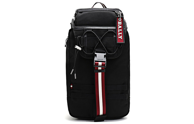 

Рюкзак из ткани мужской черный BALLY
