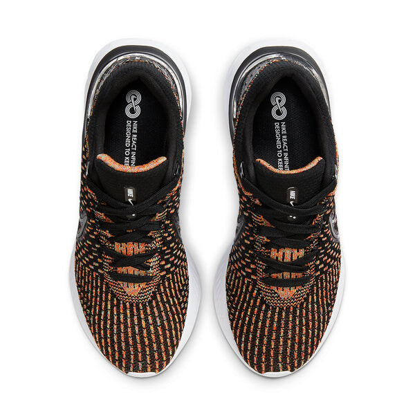 Кроссовки react infinity run flyknit 3 Nike, черный — фото 4
