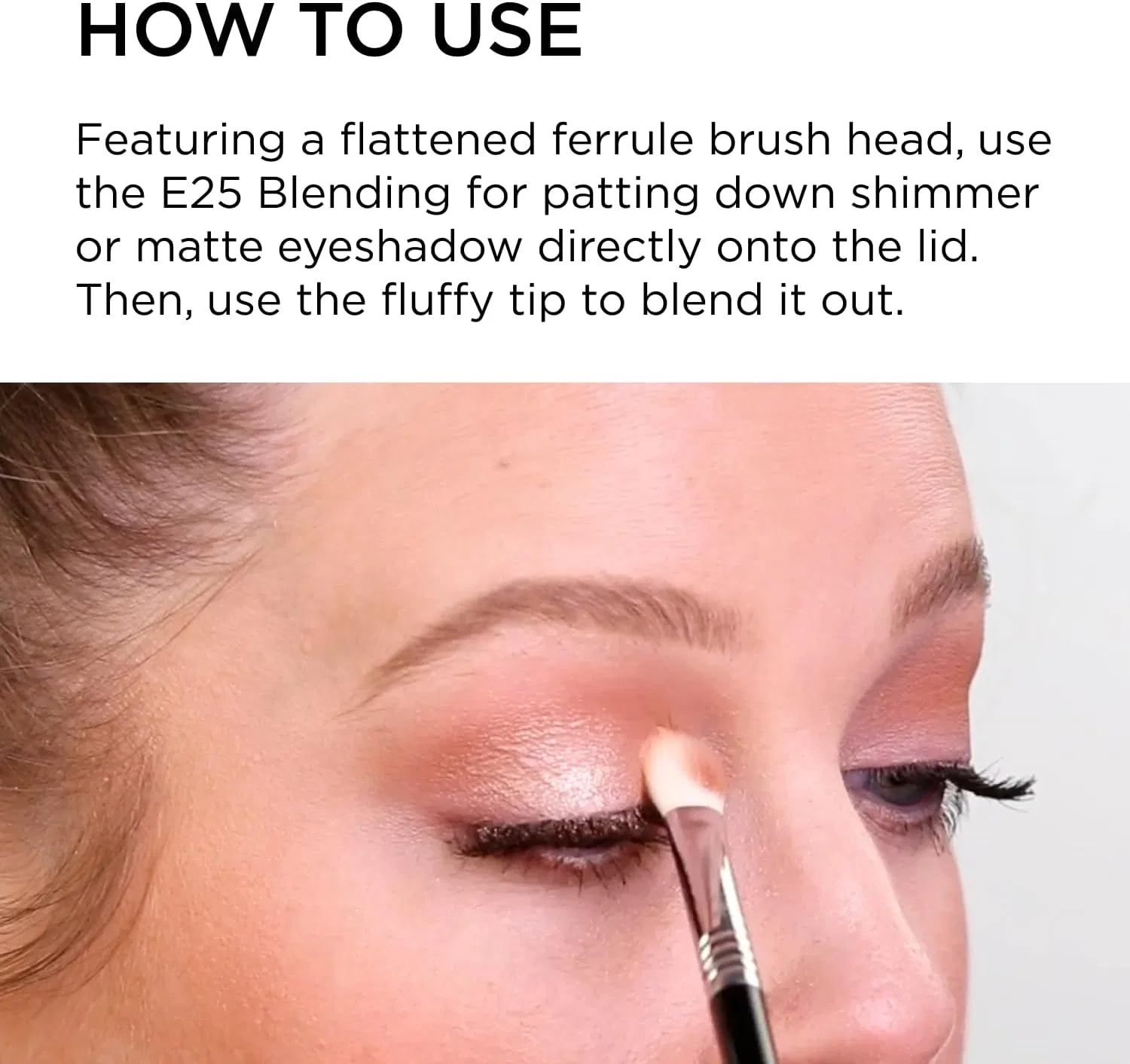 Кисть для растушевки Sigma Beauty E25 — фото 4