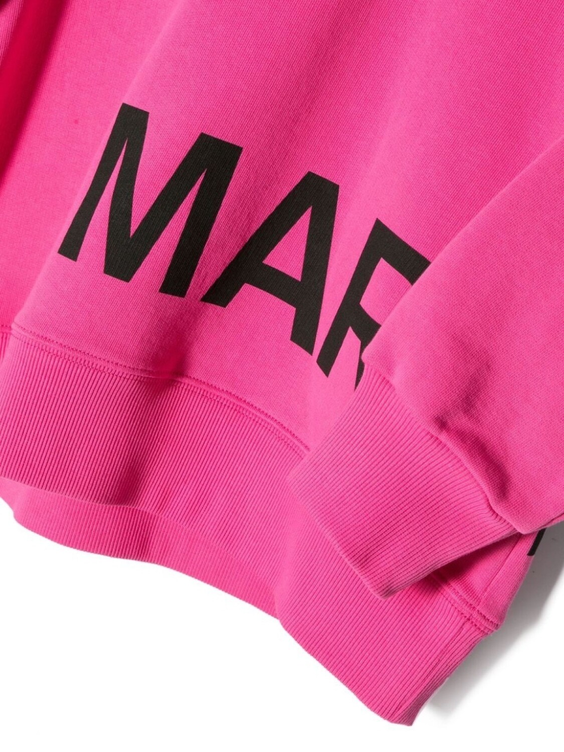 MM6 Maison Margiela Kids толстовка с логотипом, розовый — фото 3