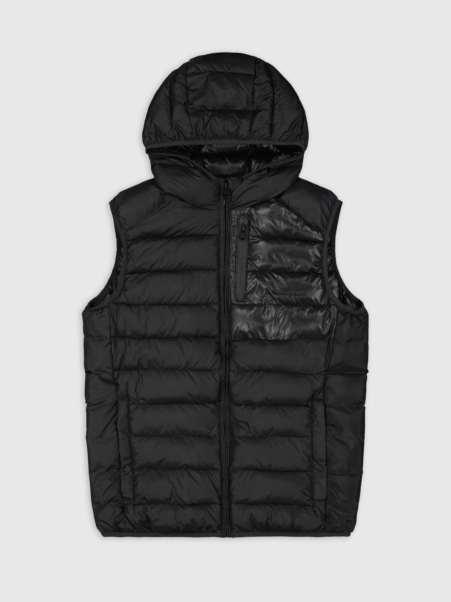 

Утепленный жилет Champion Hooded Full Zip Vest, черный