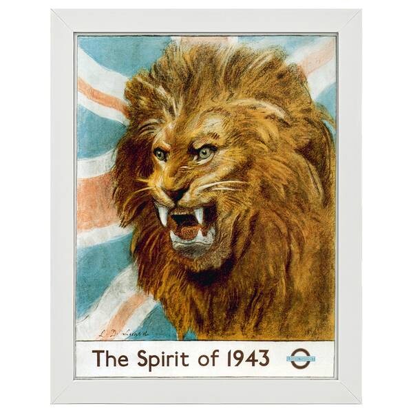 

Рамка для фотографий LegendArte Poster 1943 Spirit of 43, белый