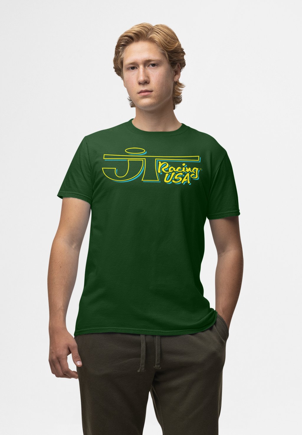 

Футболка с принтом Henry Tiger, темно-зеленый