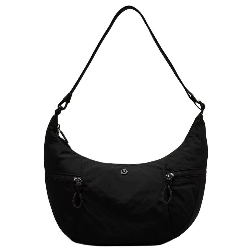 

Lululemon Переработанный нейлоновый рюкзак-круассан, Black