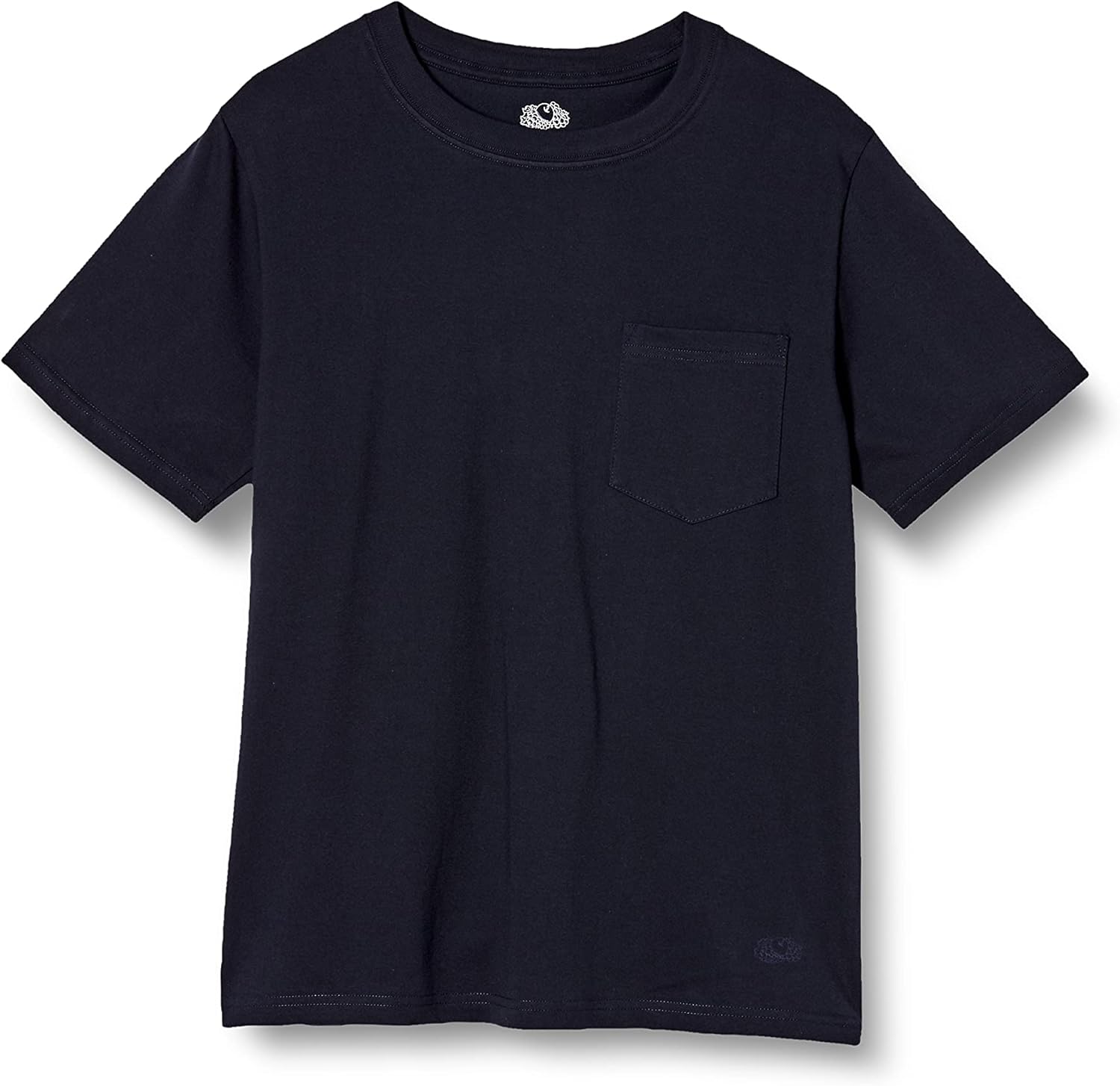 

Футболка Fruit of the Loom, унисекс, для взрослых, с карманом, темно-синий