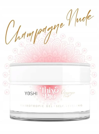 

Нюдовый строительный гель Yoshi, Thixo PRO Gel Champagne