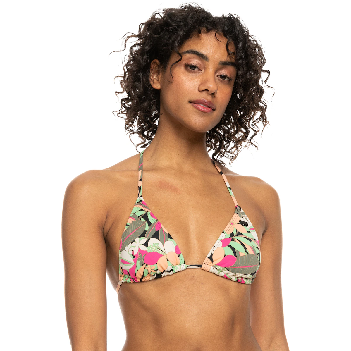 

Женский бикини-топ Roxy Printed Beach Classics, черный