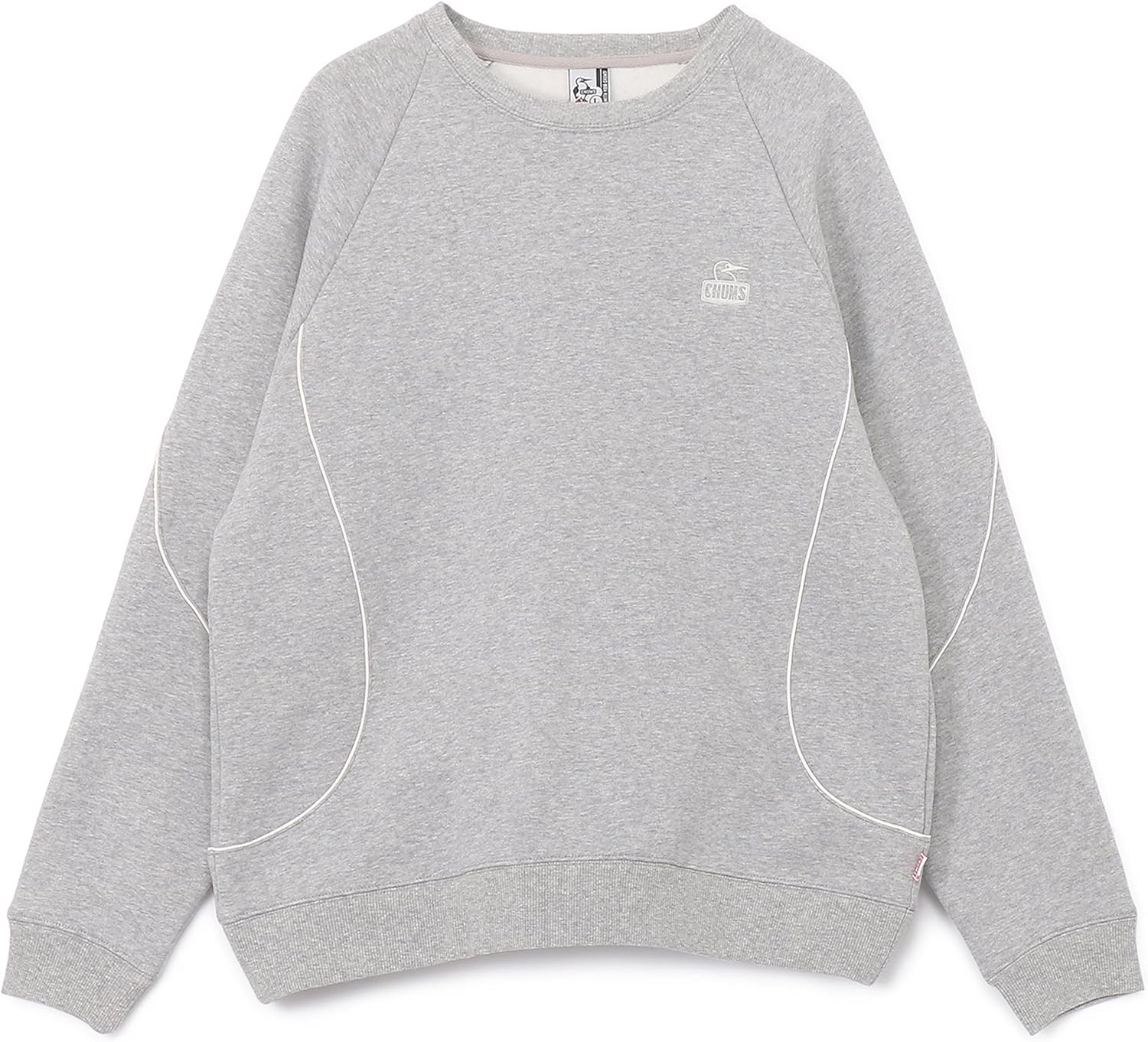 

Мужская толстовка Chums Myton Piping Crew Top, серый